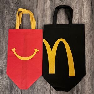 McDonald's Vibrant Red and Classic Black Tote Set (Philippines exclusive totes)